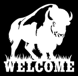 Buffalo Welcome Sign - Metal Welcome Sign