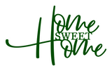 Home Sweet Home Metal Sign | Rustic Wall Art Décor | Housewarming Gift