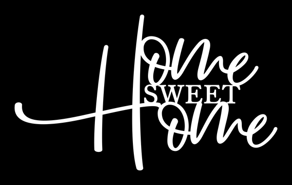 STANLEY Rustic Home Sweet Home Sign Gift 8x24 Metal Decor