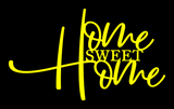 Home Sweet Home Metal Sign | Rustic Wall Art Décor | Housewarming Gift