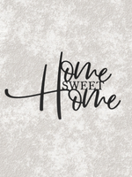 Home Sweet Home Metal Sign | Rustic Wall Art Décor | Housewarming Gift