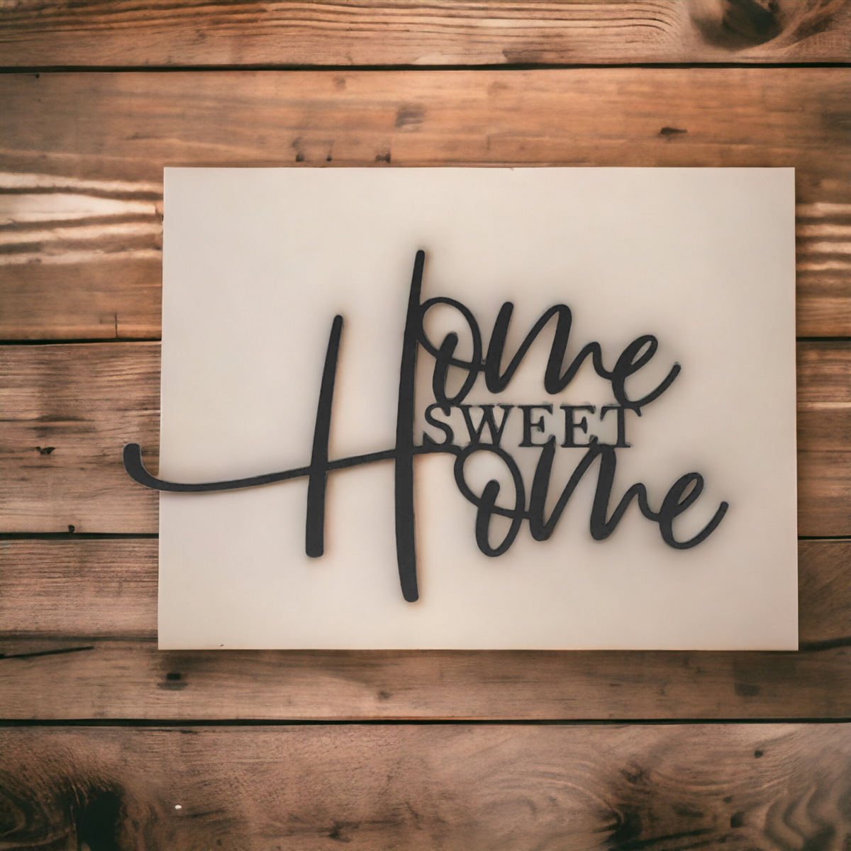 Home Sweet Home Metal Sign