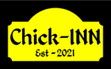 Personalized Chick-Inn Chicken Coop Metal Sign - Rustic Rooster/Hen House Decoration