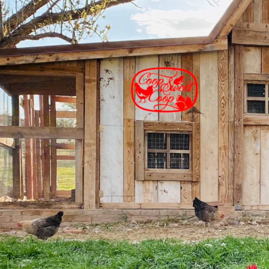 Chicken Coop Signs – Tinkerin Metal Art