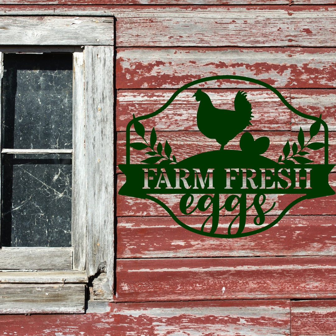 Chicken Coop Signs – Tinkerin Metal Art