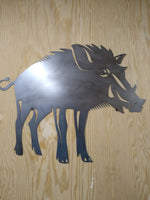 Hog Metal Sign