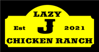 Personalized Lazy Chicken Ranch Sign