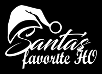 Santa's Favorite HO Metal Sign